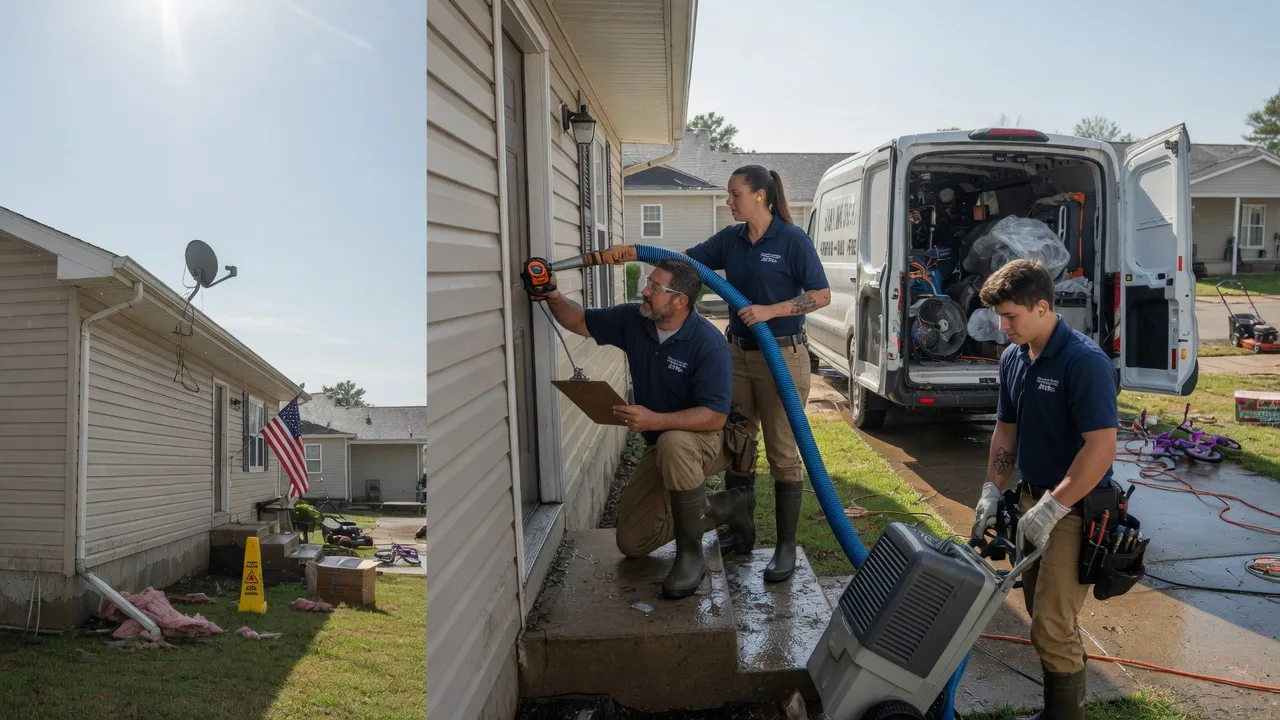 Ceiling Water Damage Restoration in Stockport, OH near me